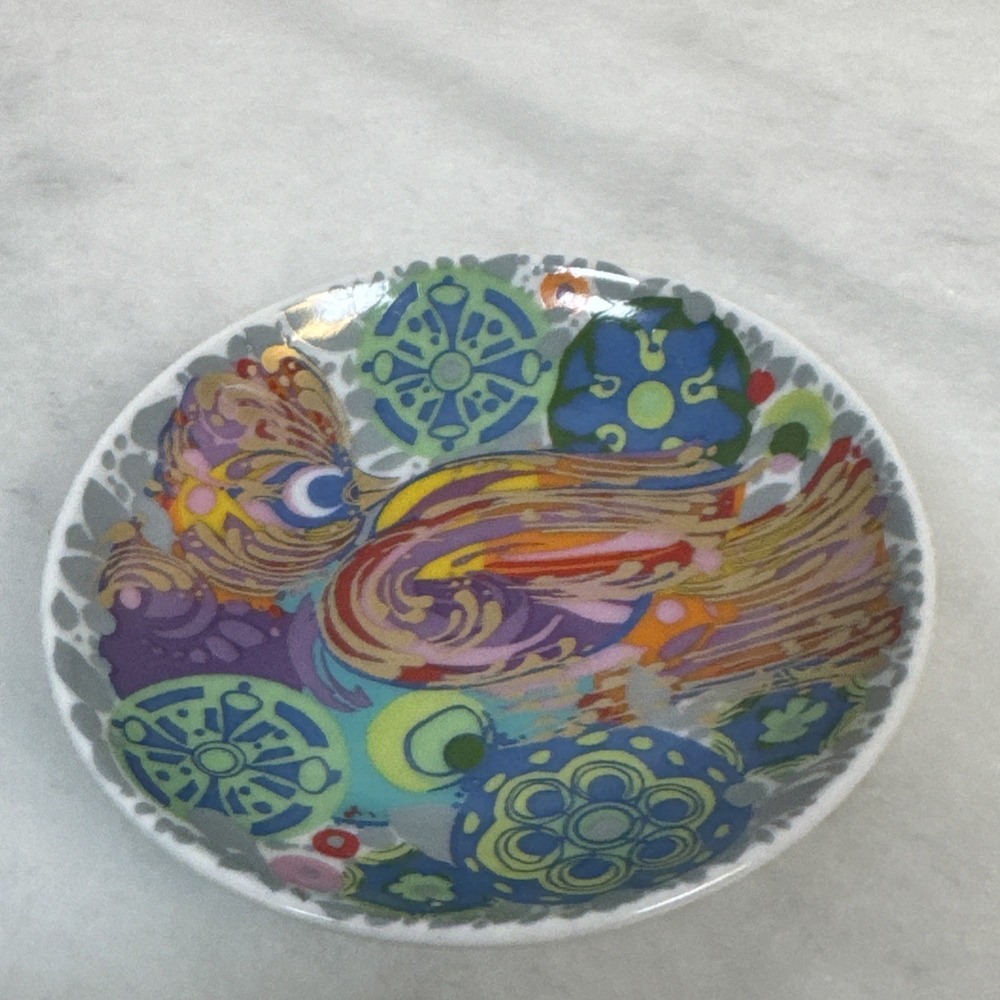 Rosenthal Studio linie  Germany firebird designer small plate 3.75"